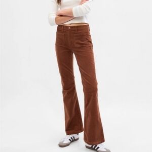 Gap High Waisted Corduroy 70s Flare Pants
